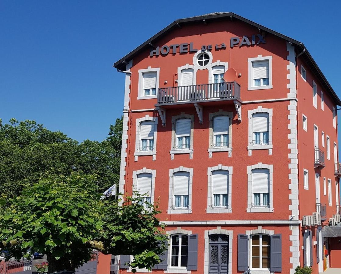 Hotel De La Paix Oloron-Sainte-Marie Esterno foto
